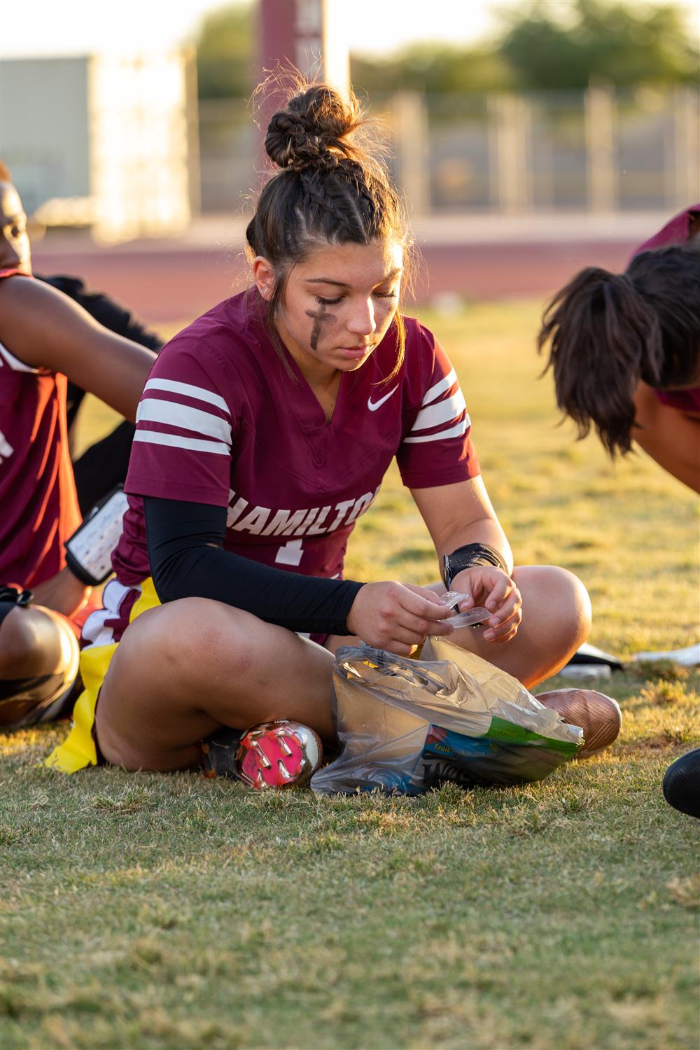 Flag Football Finals, Casteel v. Hamilton